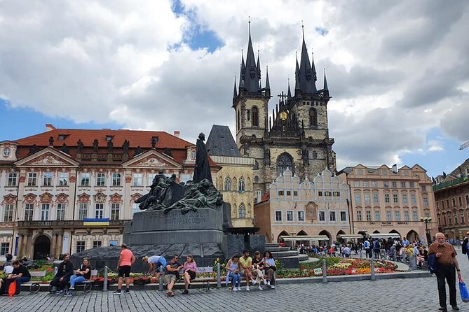 Guided Old Town & Jewish quarter Walking Tour Prague (Tip-based) - The narrow street and the Lennon Wall