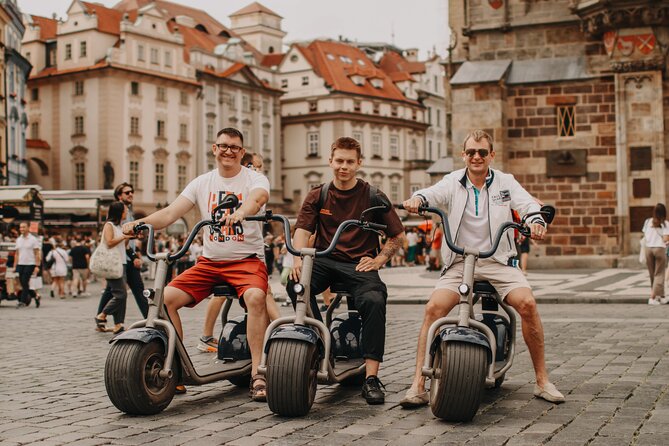Guided sightseeing e-scooter tour of Prague: 2 hours - Letná and Hanavský Pavilion for the best photographs