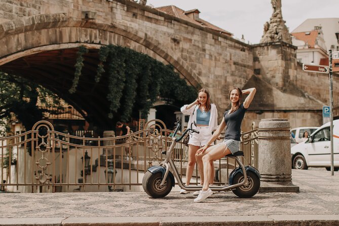 Guided sightseeing e-scooter tour of Prague: 2 hours - Prague Castle from Hradčany Square