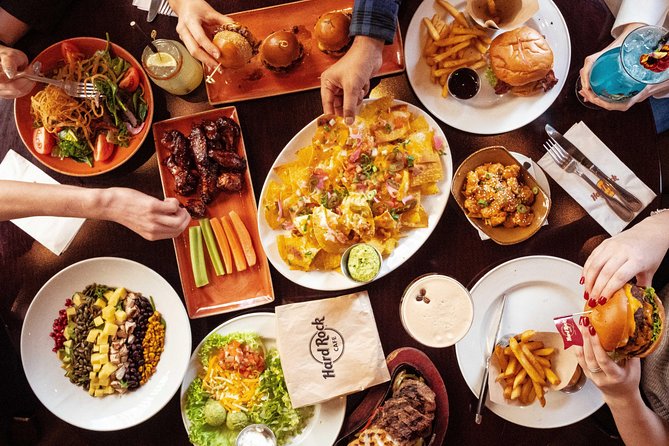 Hard Rock Cafe Prague with Set Lunch or Dinner - Gold, Diamond, and Ultimate menus