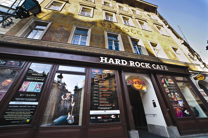 Hard Rock Cafe Prague with Set Lunch or Dinner - What you see while you eat