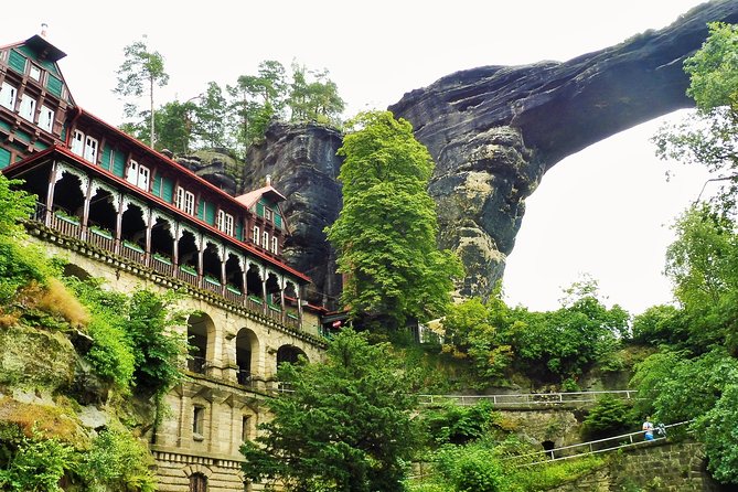 Hiking in Bohemian Switzerland - a day trip from Prague - Walking from Hřensko to Pravčice Gate