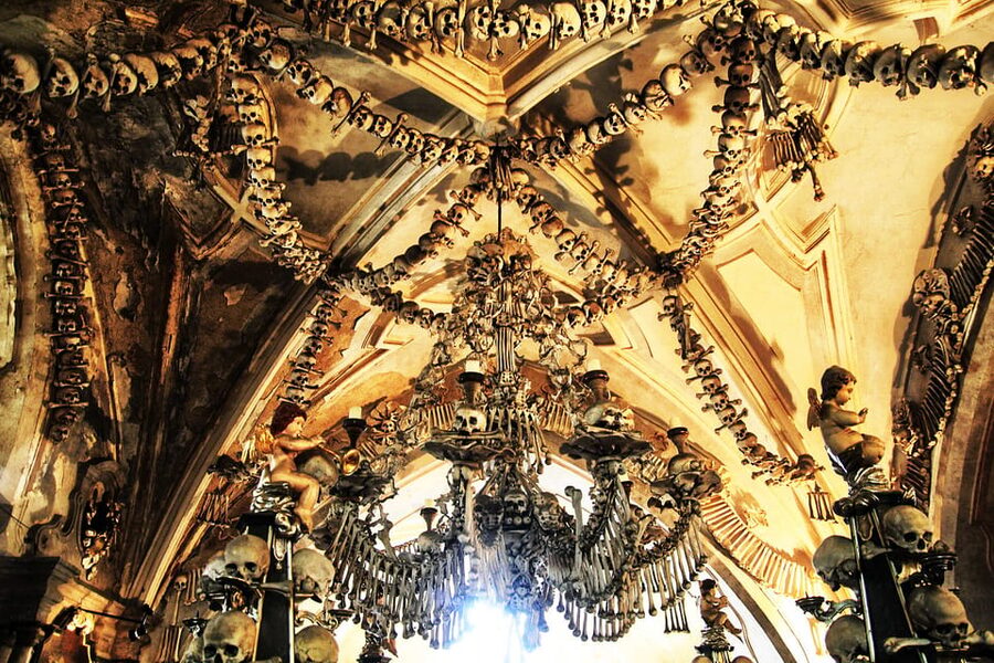 Kutna hora - Unesco - The Ossuary, a stark change of mood