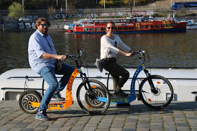 Live-Guided e-Scooter Tour of the Old Town of Prague, 60 min - Why an e-scooter works well in central Prague