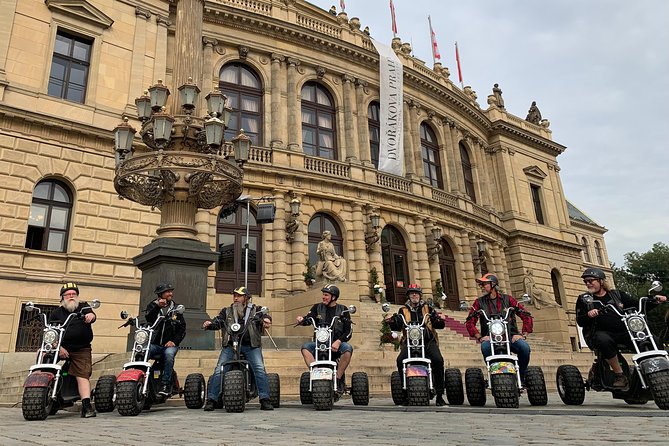 Live-Guided Tour - Trike-Harley Adventure of Prague - Kafka’s statues and the Rudolfinum