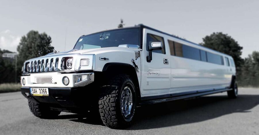 Long Hummer or Cadillac Limousine Party Ride - Languages and driver service