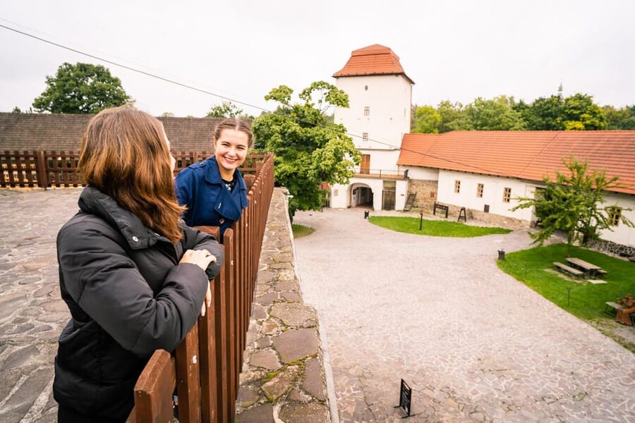 Ostrava: Entrance to Silesian Ostrava Castle - A medieval fortress beside Ostrava’s rivers