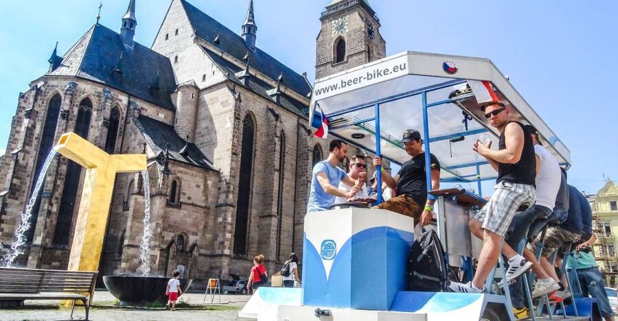Pilsen: 1.5-Hour Beer Bike with Unlimited Beer - Why this Pilsen beer bike is different