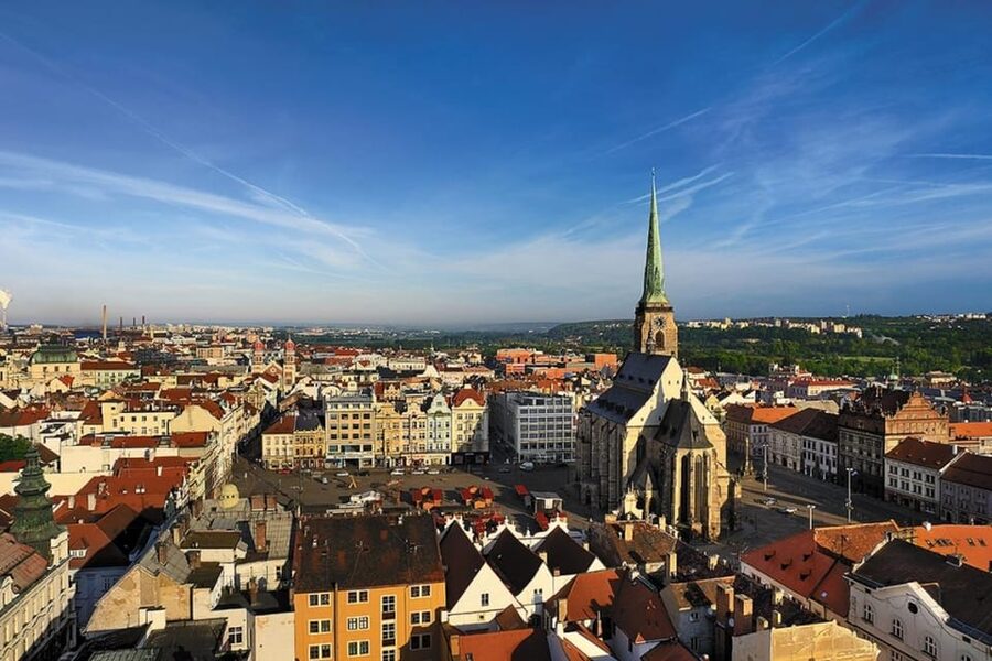 Pilsen: Old Town Guided Walking Tour - City Hall and Pilsen’s public face