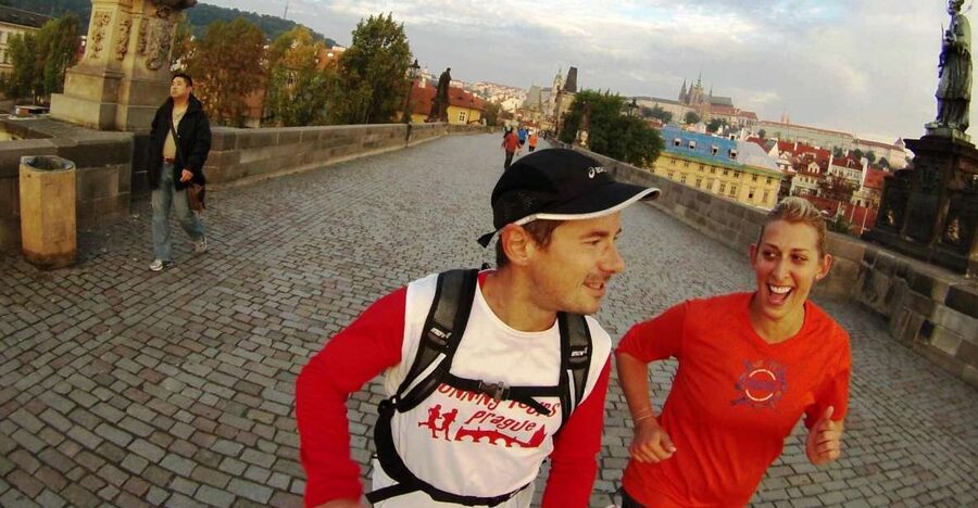 Prague 1.5-Hour Compact City Center Running Tour - New World, Loreto, and Strahov Monastery