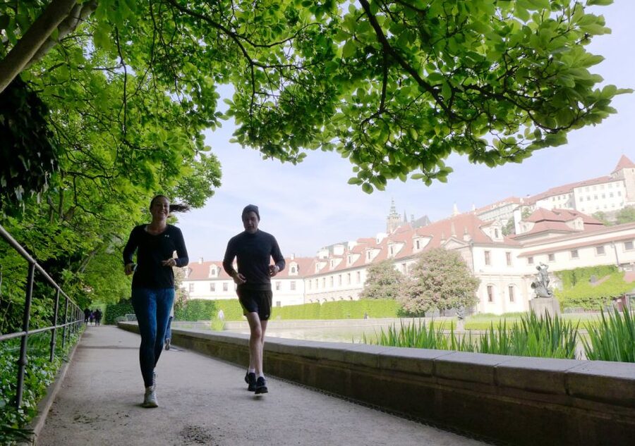 Prague 1.5-Hour Compact City Center Running Tour - Starting in Prague 1 and climbing toward the Castle