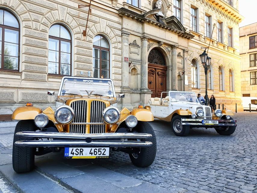 Prague: 1.5–Hour Vintage Car Tour - A flexible private tour, not a fixed bus loop