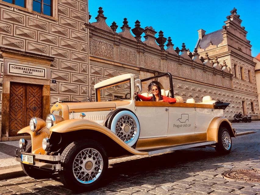 Prague: 1.5–Hour Vintage Car Tour - The route through Old Prague