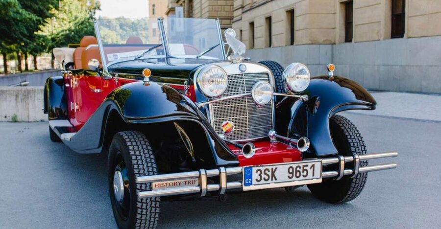 Prague: 1-Hour Private Tour in Vintage Car - Josefov and the city’s Jewish heritage