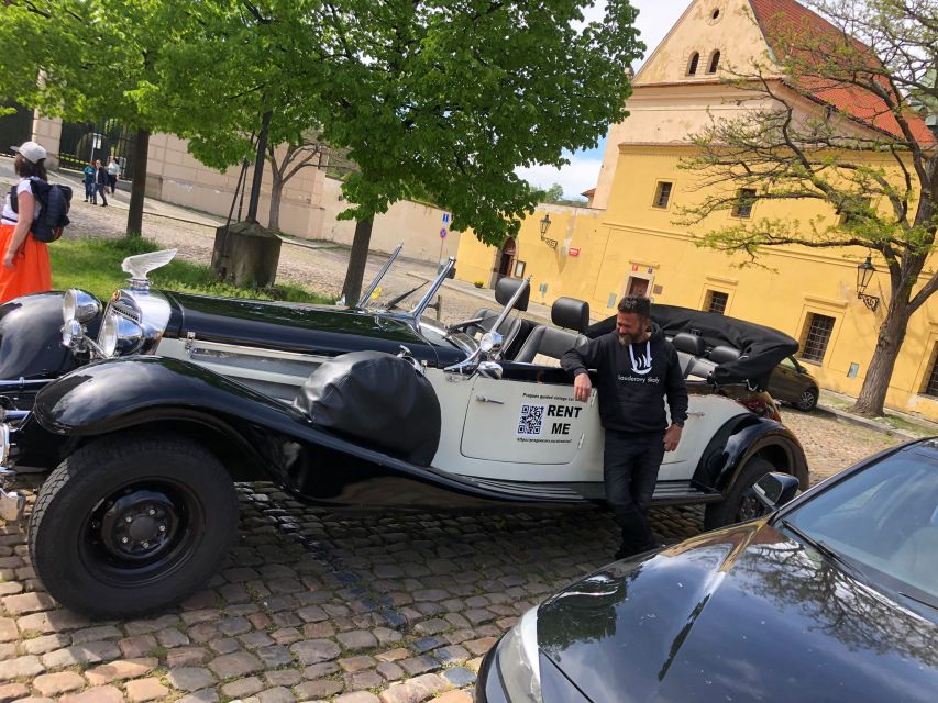 Prague: 1-Hour Private Tour in Vintage Car - Rudolfinum and the Clementinum