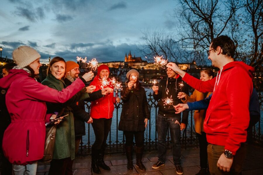 Prague: 2-3h Magical Christmas Markets Tour with Inclusions - The odd side of Czech Christmas
