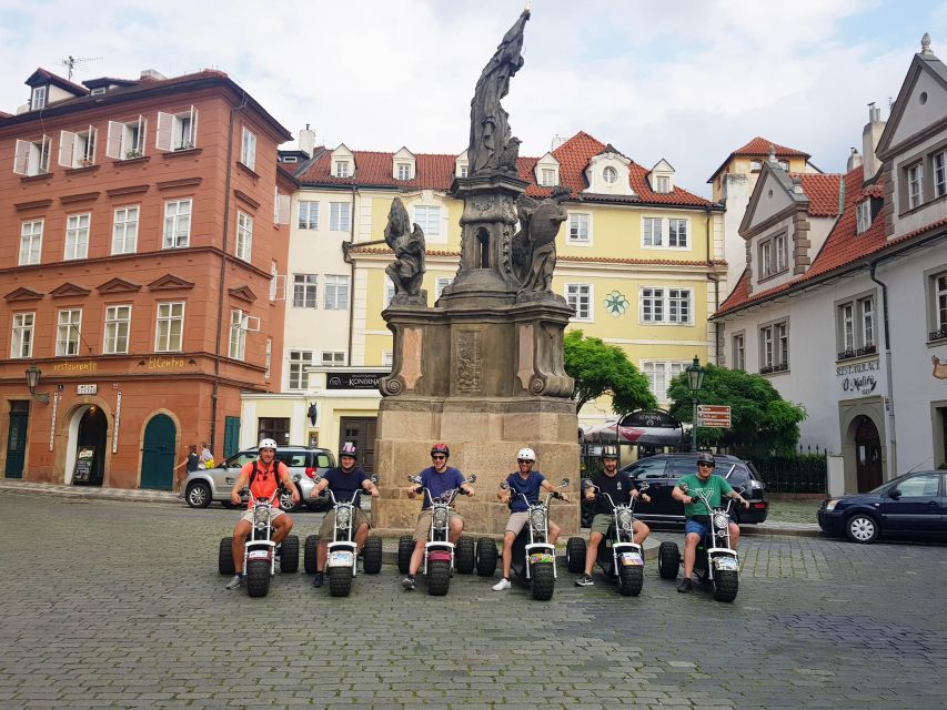 Prague: 2-Hour Trike Live Guided Tour of Old Town - Learning to drive the trike