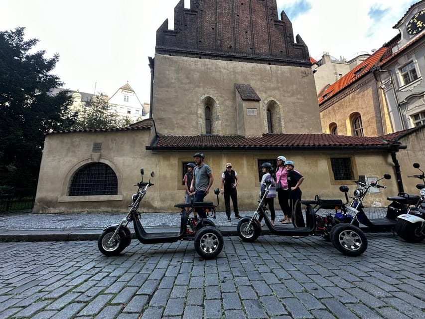 Prague: 2 hours FUN TRIKE tour in Prague with guide - What the ride feels like in practice