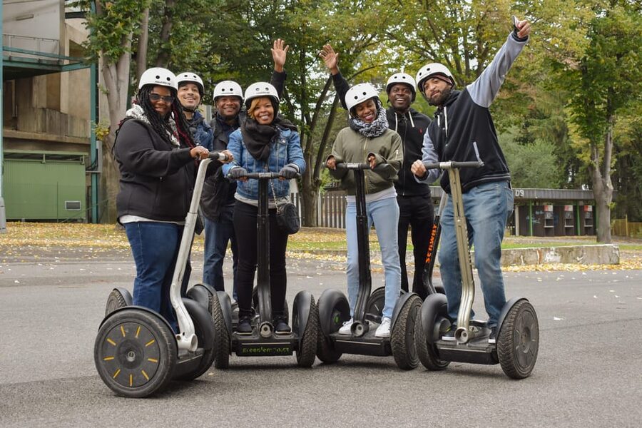 Prague: 2 Hours Segway Tour with Hotel Pickup - Petřín Hill views above Prague