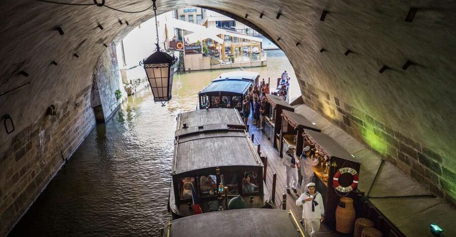 Prague: 3–Hour Castle Grounds Walking Tour and River Cruise - A quiet stretch of the Vltava and the Devil’s Stream
