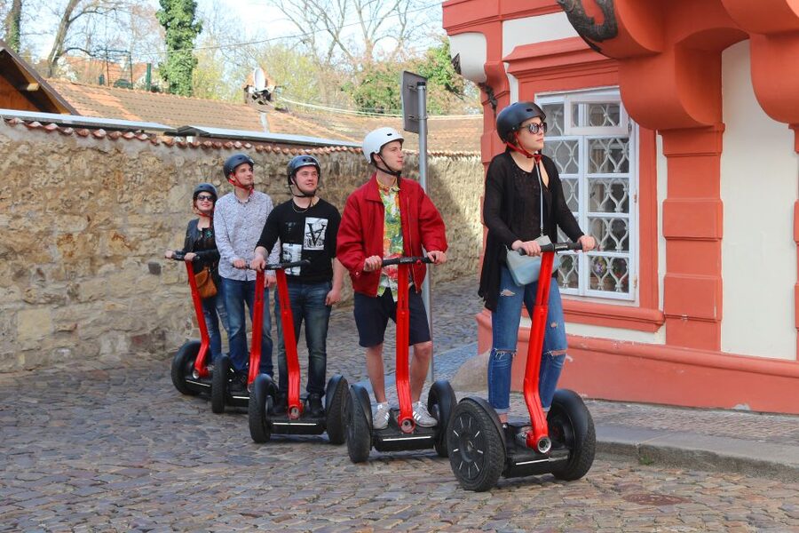 Prague: 4-Hour Segway and Scooter Tour with Lunch and Drinks - Jewish Quarter and Old Town Square