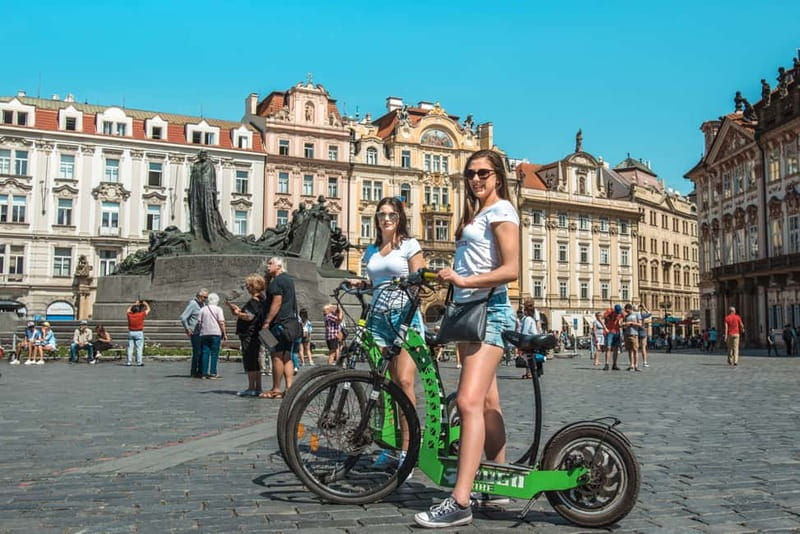 Prague: 4 Hours Grand City Tour by Segway & E-Scooter - Old Town and Lesser Town by E-Scooter