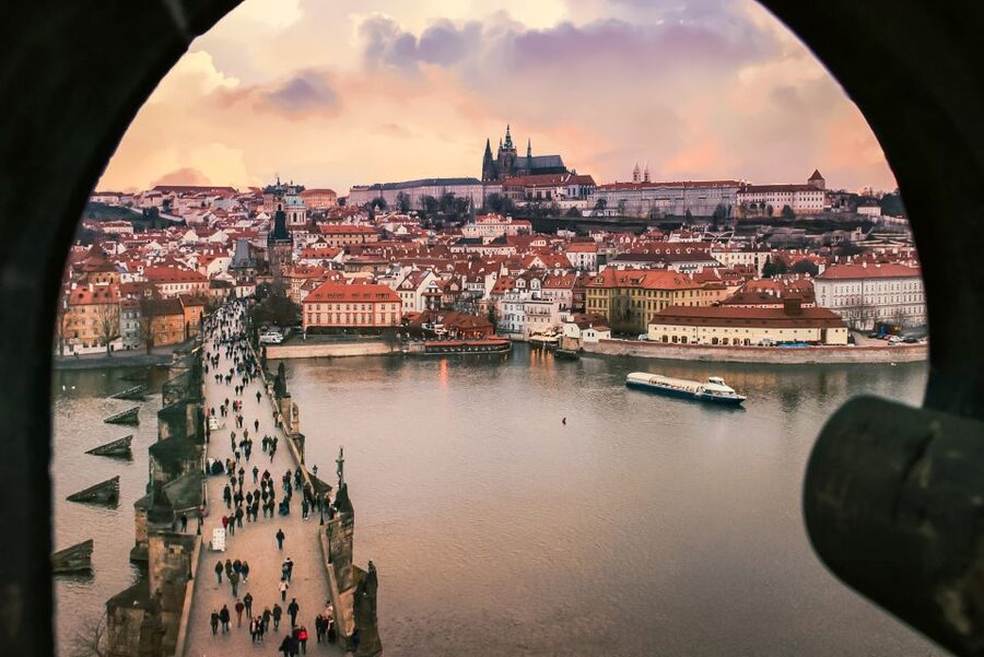 Prague: 50-Minute Sightseeing Evening Cruise - Charles Bridge from the Vltava