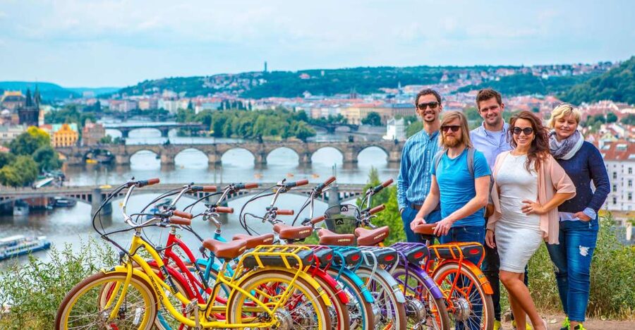 Prague: 7 Best Viewpoints of Prague E-Bike Tour - Starting near Vlašská Street in Prague 1