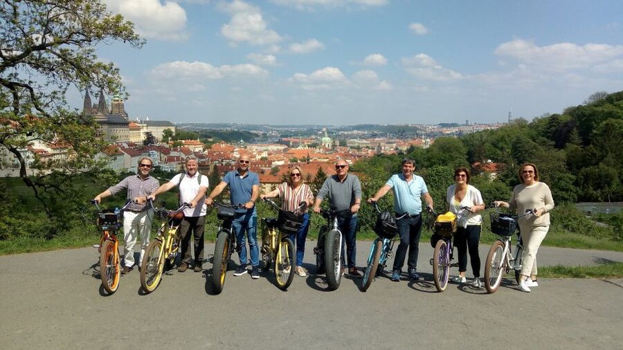 Prague: 7 Best Viewpoints of Prague E-Bike Tour - Lesser Town, Kampa Island, and the Lennon Wall