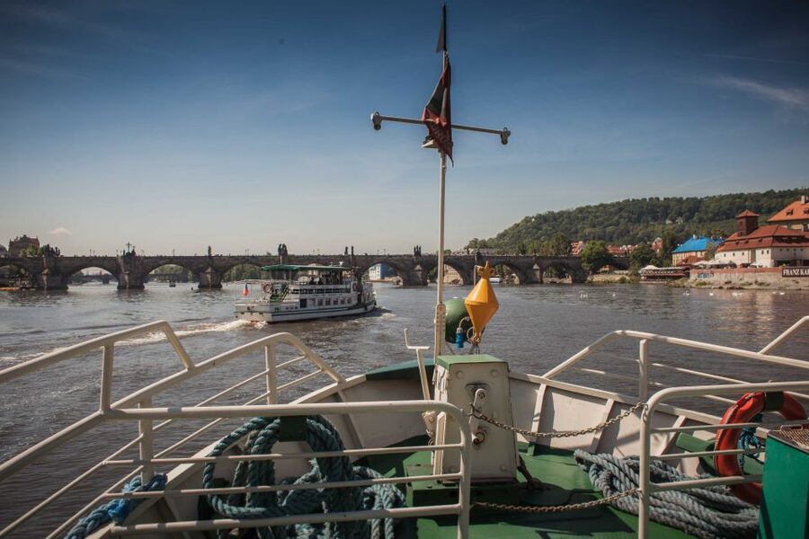 Prague: Afternoon Beer Cruise with Drinks Included - Prague Castle from the Vltava