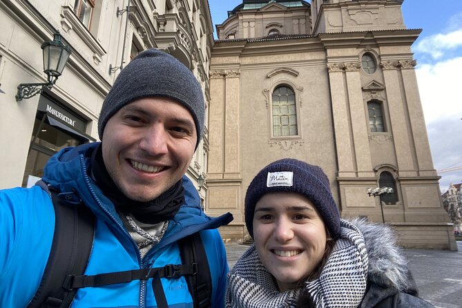 Prague: Alchemy & Dark Arts Exploration Game Tour - St. Giles Church and the House at the Two Golden Bears
