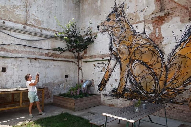 Prague: Alternative Prague Walking Tour - The graffiti-covered skatepark
