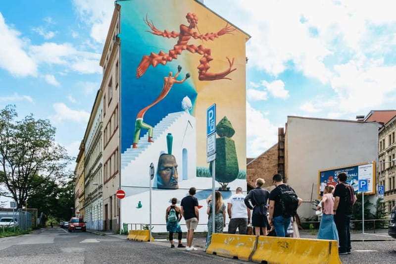 Prague: Alternative Prague Walking Tour - Cafés, fashion, murals, and a small gin distillery