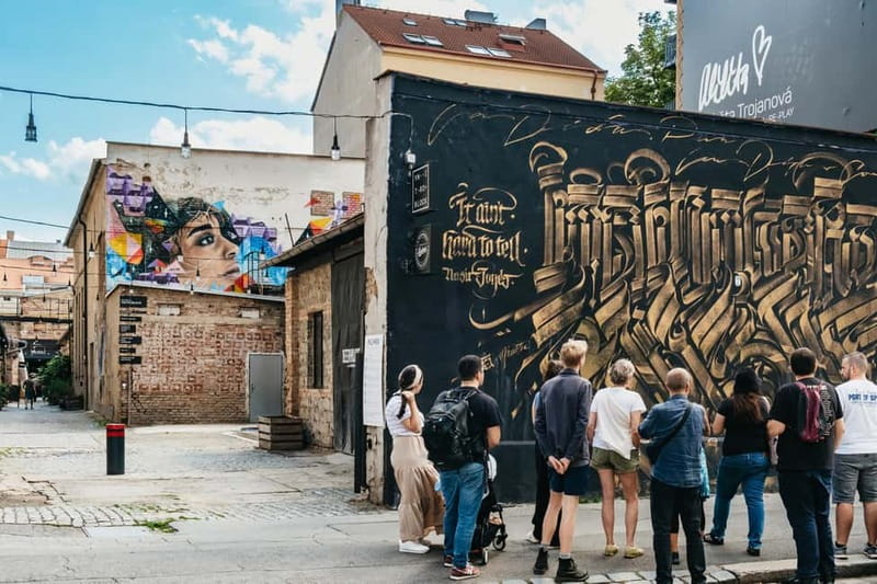 Prague: Alternative Prague Walking Tour - Starting with history and a 120-year-old mural
