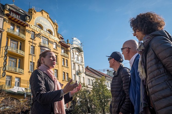 Prague Art Nouveau and Cubism Walking Tour - Czechoslovak Legion Bank and Cubism with a political edge