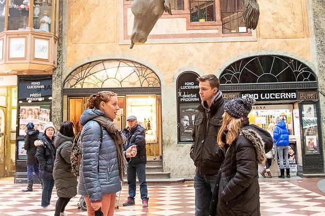 Prague Art Nouveau and Cubism Walking Tour - Lucerna and Prague’s turn-of-the-century optimism