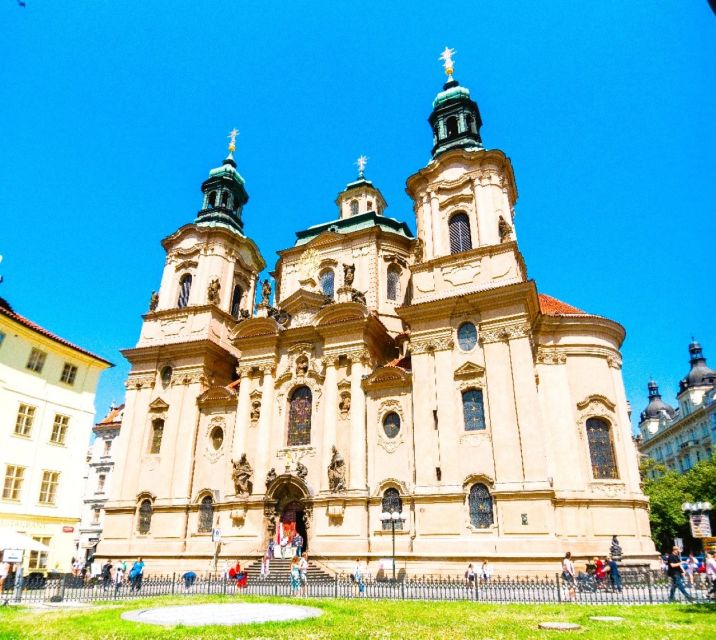Prague: Astronomical Clock Tower Entry Ticket & Audio Guide - Entering the Gothic Clock Tower