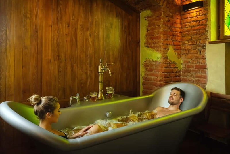 Prague: Beer and Wine Spa Bath with Salt Cave Experience - Why this Prague spa feels different