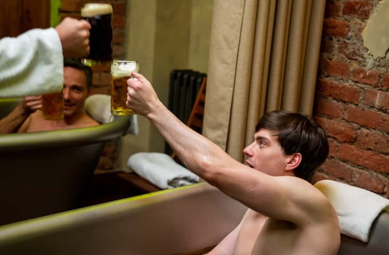 Prague: Beer and Wine Spa Bath with Salt Cave Experience - Is one hour enough?