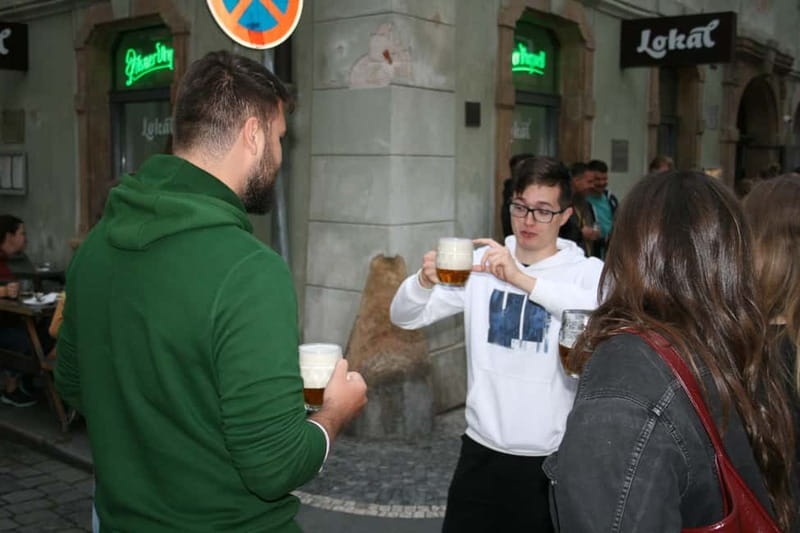 Prague Beer History: Highlights Tour with Tasting - Prague beer culture starts under a tree in Malá Strana
