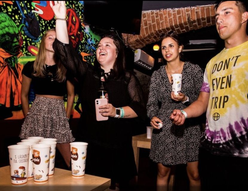 Prague: Beer Pong Experience with Unlimited Czech Beer - Practical details before you reserve