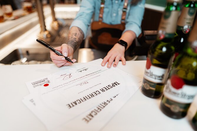 Prague Beer Pouring Class at Pilsner Urquell - Why the Foam Matters