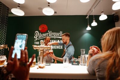 Prague Beer Pouring Class at Pilsner Urquell