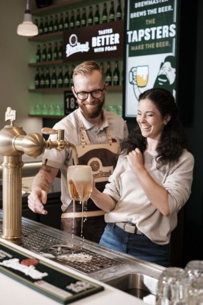 Beer Pouring Class at Pilsner Urquell Experience