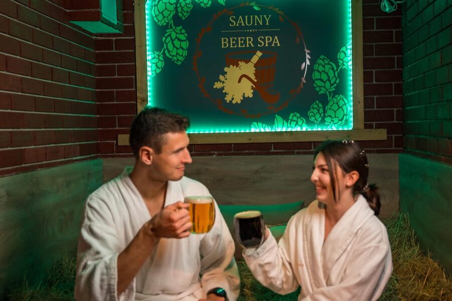 Prague: Beer Spa Experience with Unlimited Beer and Sauna - What to bring, and what you can add