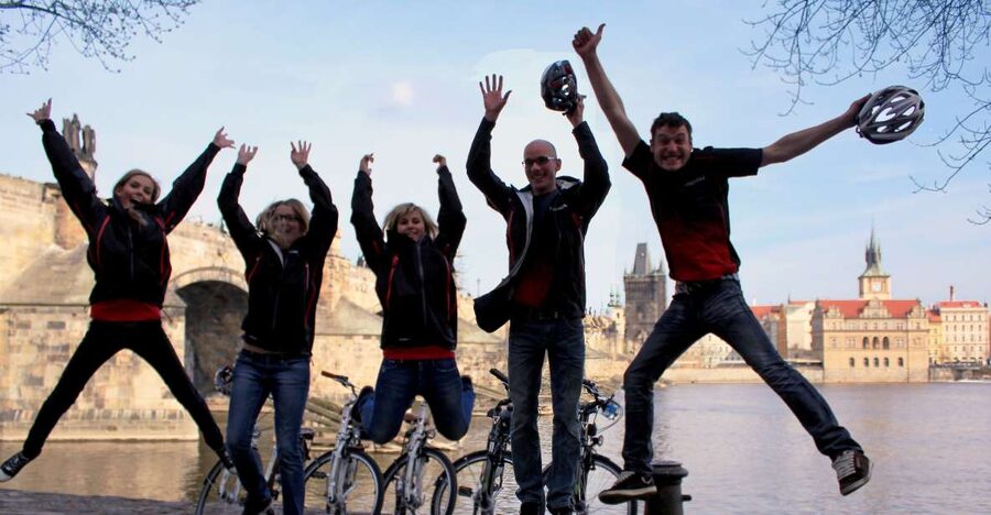 Prague: Bike or E-Bike City Tour with A Local Guide - Strahov Monastery and Petřín Park