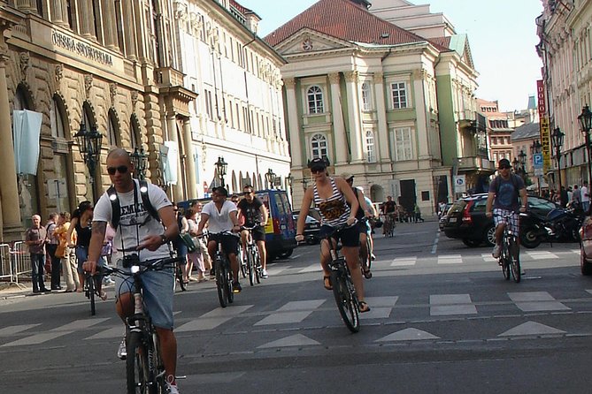 Prague Bike Tour - Charles Bridge from a bicycle perspective