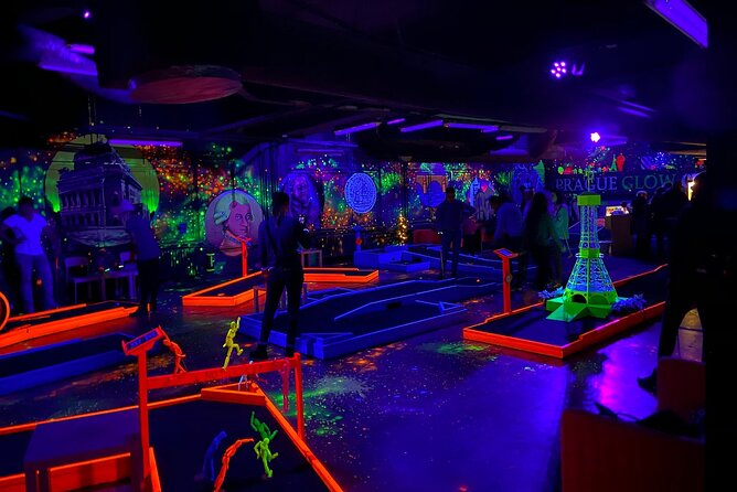 Prague Black Light Mini Golf Admission Ticket - Why this mini golf stop works in central Prague