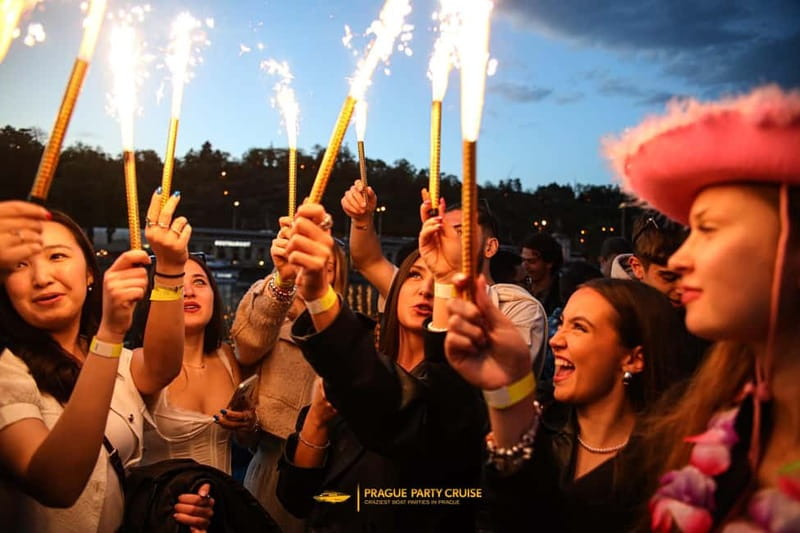 Prague : Boat Party with Afterparty at EPIC - Two hours on the Vltava