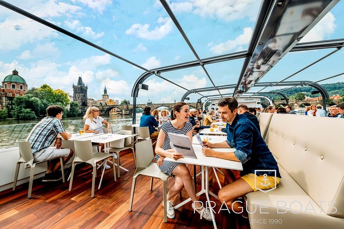 Prague Boats 3-hour Dinner Cruise - Prague from the Vltava: what you actually see
